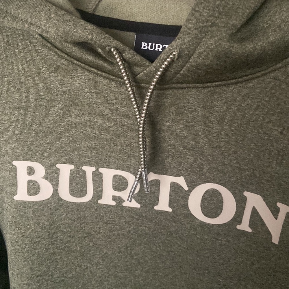 Forest green burton hoodie - Picture 5 of 5